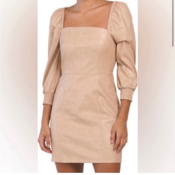 7 For All Mankind Dresses & Skirts - 7 For All Mankind faux leather dress